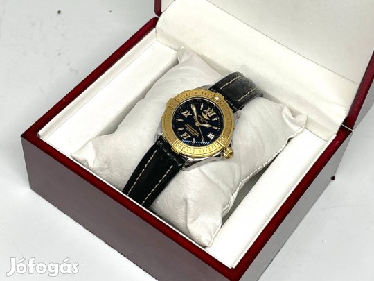 Breitling Cockpit Lady 31 tömör arany lünetta Lgsw