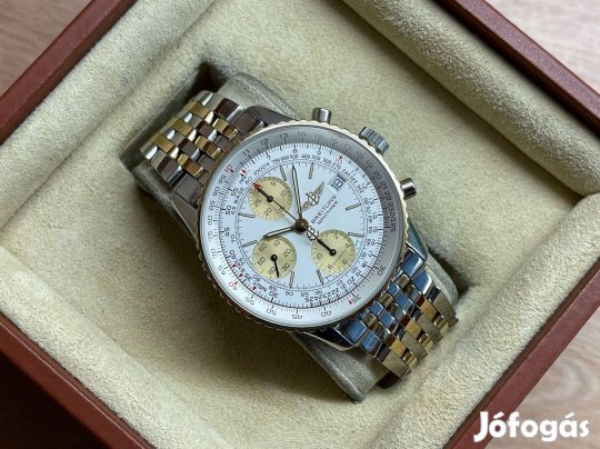 Breitling Old Navitimer 41 arany-acél Lgsw