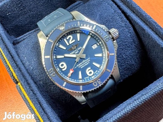 Breitling Superocean 42 kék Lgsw