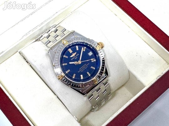 Breitling Windrider Wings arany-acél 38 szervizelve garanciával Lgsw