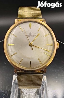 Breitling geneve férfi öltönyóra 17köves szervizelt új plexi szép