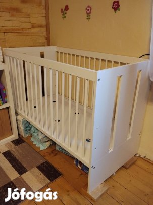 Brendon Kiságy,Little Sky Paula 120x60 White kiságy