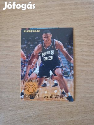 Brian Grant Fleer 1995-96 Rookie Sensation #210 kosaras kártya