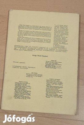 Bridge world standard füzet