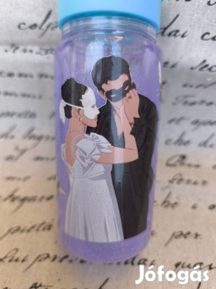 Bridgerton csillámos kulacs 