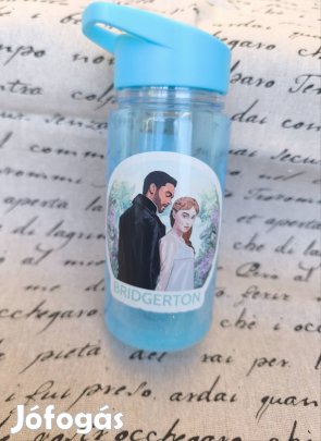 Bridgerton csillámos kulacs 