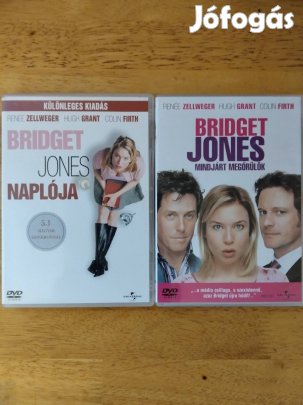 Bridget Jones 1-2 újszerű dvd Renee Zellweger 