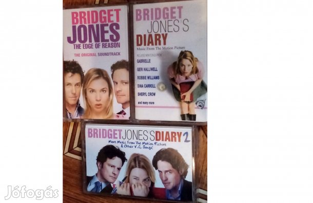 Bridget Jones filmzenék : 3x 1000 Ft