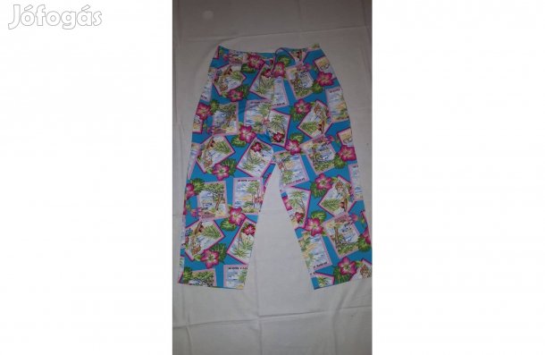 Briggs Petite színes, mintás női halásznadrág ( M-es )