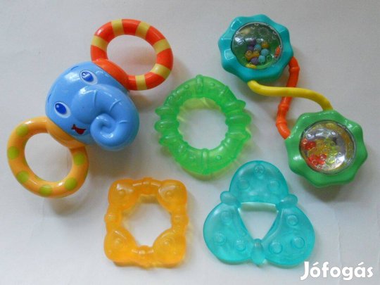 Bright Starts - baba rágóka és csörgők bébijáték babajáték gyerekjáték