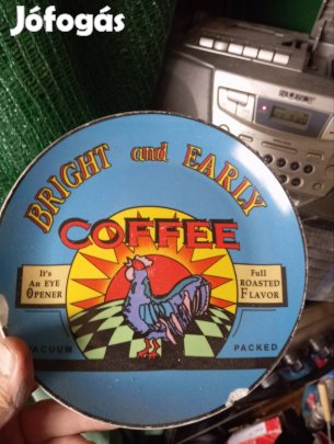 Bright and Early coffee tányér 