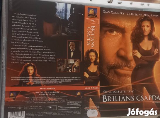Briliáns csapda - akció vhs - nagytok