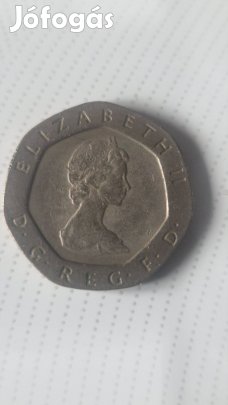 Brit érme 20 penny 