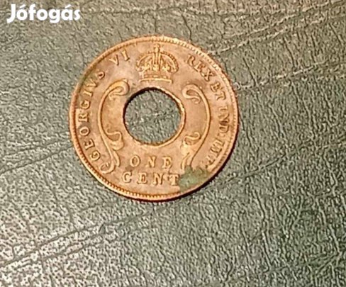 Brit gyarmatok Kelet Afrika 1 cent 1942