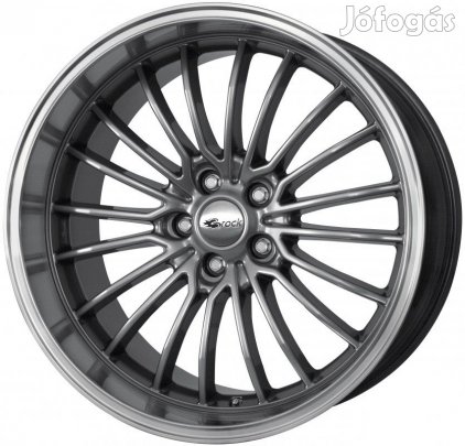 Brock B24GP CSSHP - Króm ezüst perem polírozott 9X20 5X120 ET43