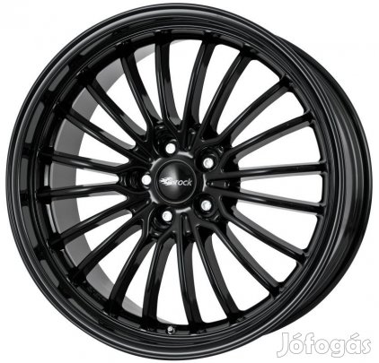 Brock B24GP SG - Fényes fekete 8,5X19 5X108 ET45 CB72,6 | alufelni |