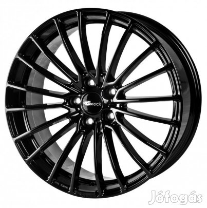 Brock B24 SG - Fényes fekete 8X18 5X100 ET35 CB63,4 | alufelni |