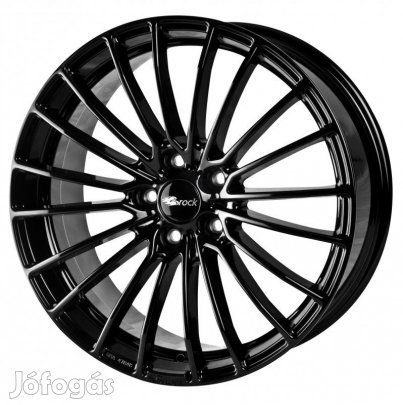 Brock B24 SG - Fényes fekete 8X18 5X112 ET35 CB66,6 | alufelni |