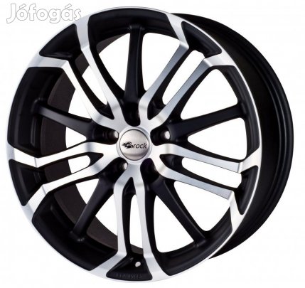 Brock B26 SMVP - Matt fekete polírozott 7,5X17 4X108 ET25 CB65,1 |