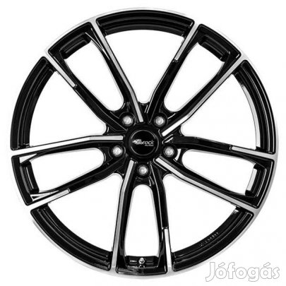 Brock B38 SGVP - Fényes fekete polírozott 8X18 5X120 ET34 CB72,6 |