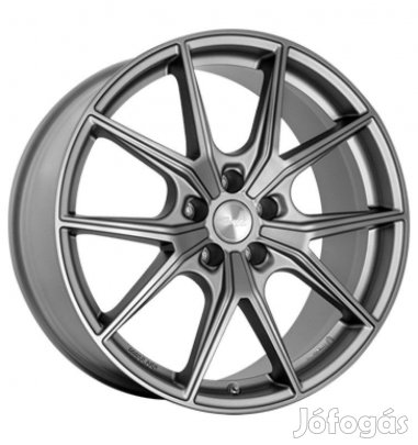 Brock B40 FGM - Vas szürke matt 9X20 5X112 ET44 CB66,5 | alufelni |