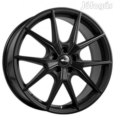 Brock B40 SBM - Szatén matt fekete 8X19 5X108 ET45 CB63,4 | alufelni |