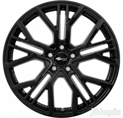 Brock B41 SG - Fényes fekete 8,5X20 5X114,3 ET54 CB67,1 | alufelni |