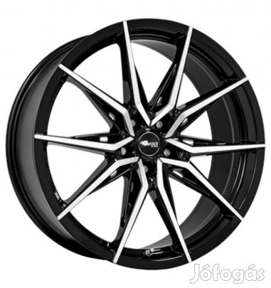 Brock B42 SGVP - Fényes fekete polírozott 8,5X19 5X114,3 ET35 CB72,6