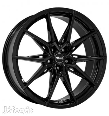 Brock B42 SG - Fényes fekete 8,5X20 5X114,3 ET35 CB64,2 | alufelni |