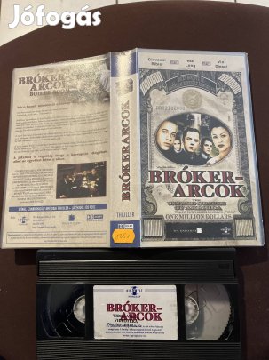 Brókerarcok thriller vhs 