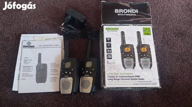 Brondi multimedia walkie talkie 7KM!! távolság