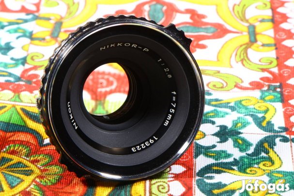 Bronica 2.8 75mm S2A S2 nikkor-p objektív