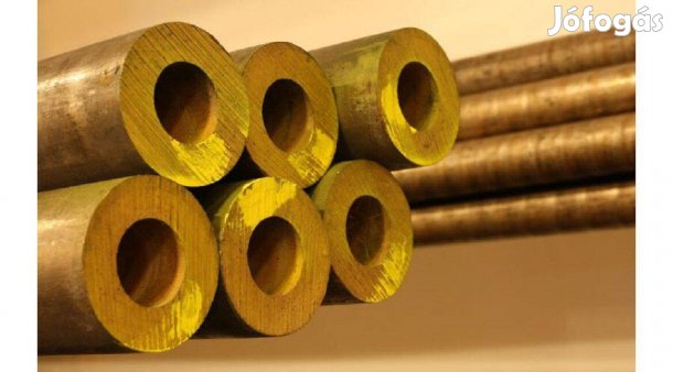 Bronz cső, 51/39 eladó . új.430/FIN8+P/1*1000*2000 Bronz cső, GC-Cusn