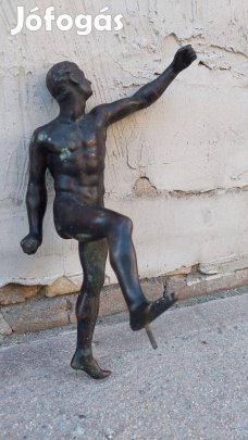 Bronz gladiátor szobor