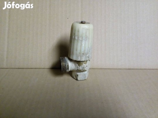 Bronz radiátor sarokszelep 3/4 coll