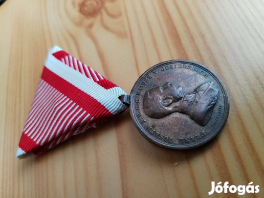 Bronz vitézségi kitüntetés I.Ferenc József /1849-1916/