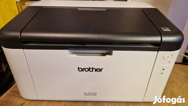 Brother HL-1210WE wifis fekete - fehér lézer nyomtató
