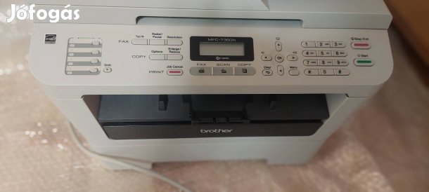 Brother MFC7360 N lézernyomtató, scennel, fax
