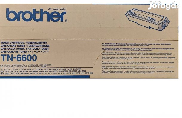 Brother TN-6600 új, eredeti, gyári toner / patron / cartridge