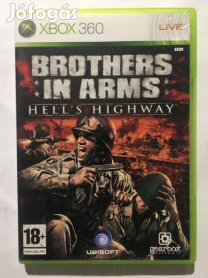Brothers In Arms Hells Highway Gyári Xbox 360 Xbox ONE, Series X Játék