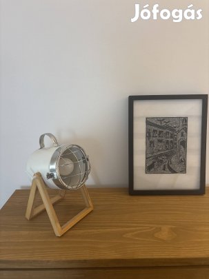 Brubacker stílusú ipari jellegű asztali vagy éjjeli lámpa