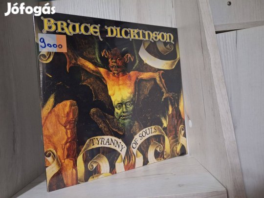 Bruce Dickinson - Tyranny Of Souls - Új, bontatlan LP Bakelit lemez