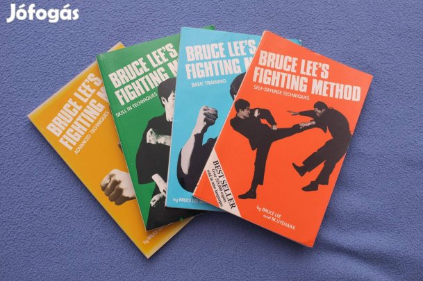 Bruce Lee könyvcsomag Fighting Method sorozat