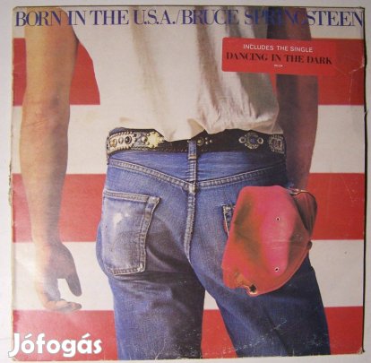Bruce Springteen: Born in the USA (megkímélt állapotú LP)