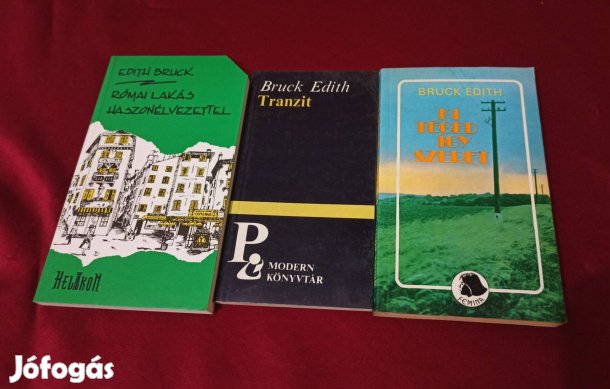 Bruck Edith könyvcsomag / 3 db könyv