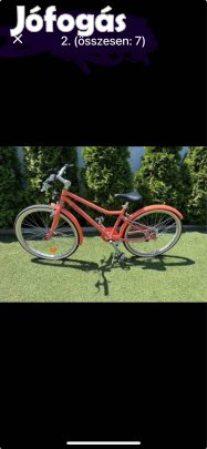 Btwin 24"kislány kerékpár bicikli