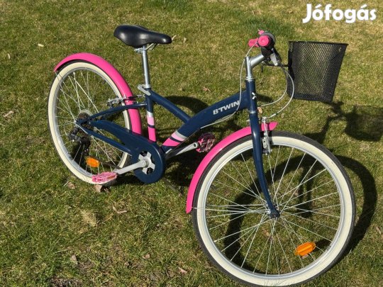 Btwin Original 500 24"-os lányos túra/városi kerékpár szinte új,