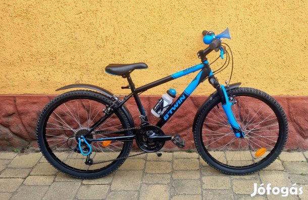 Btwin Rockrider 500 as fiu kerékpár eladó! 24 es. Újszerű állapot.