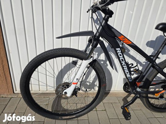 Btwin Rockrider ST120 újszerű + extrák (km óra, világítás, sárvédő)