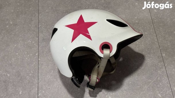 Btwin gyerek bukósisak 52-56cm kerékpáros (Decathlon)